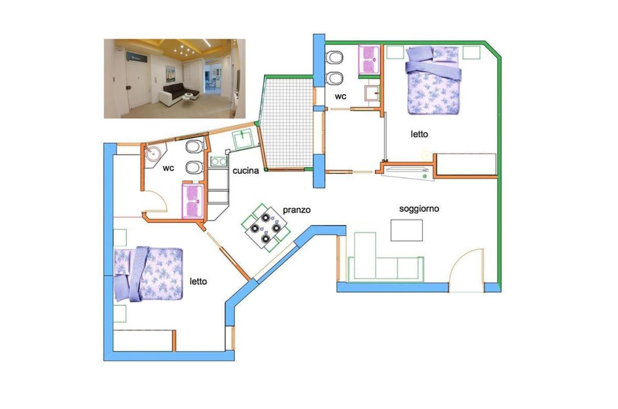 Hotel Kosie - Il Comfort Di Stile Con 2 Bagni Palermo Exteriér fotografie